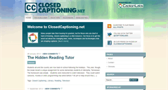 Desktop Screenshot of closedcaptioning.net