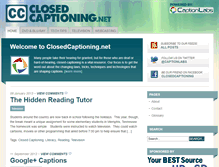 Tablet Screenshot of closedcaptioning.net